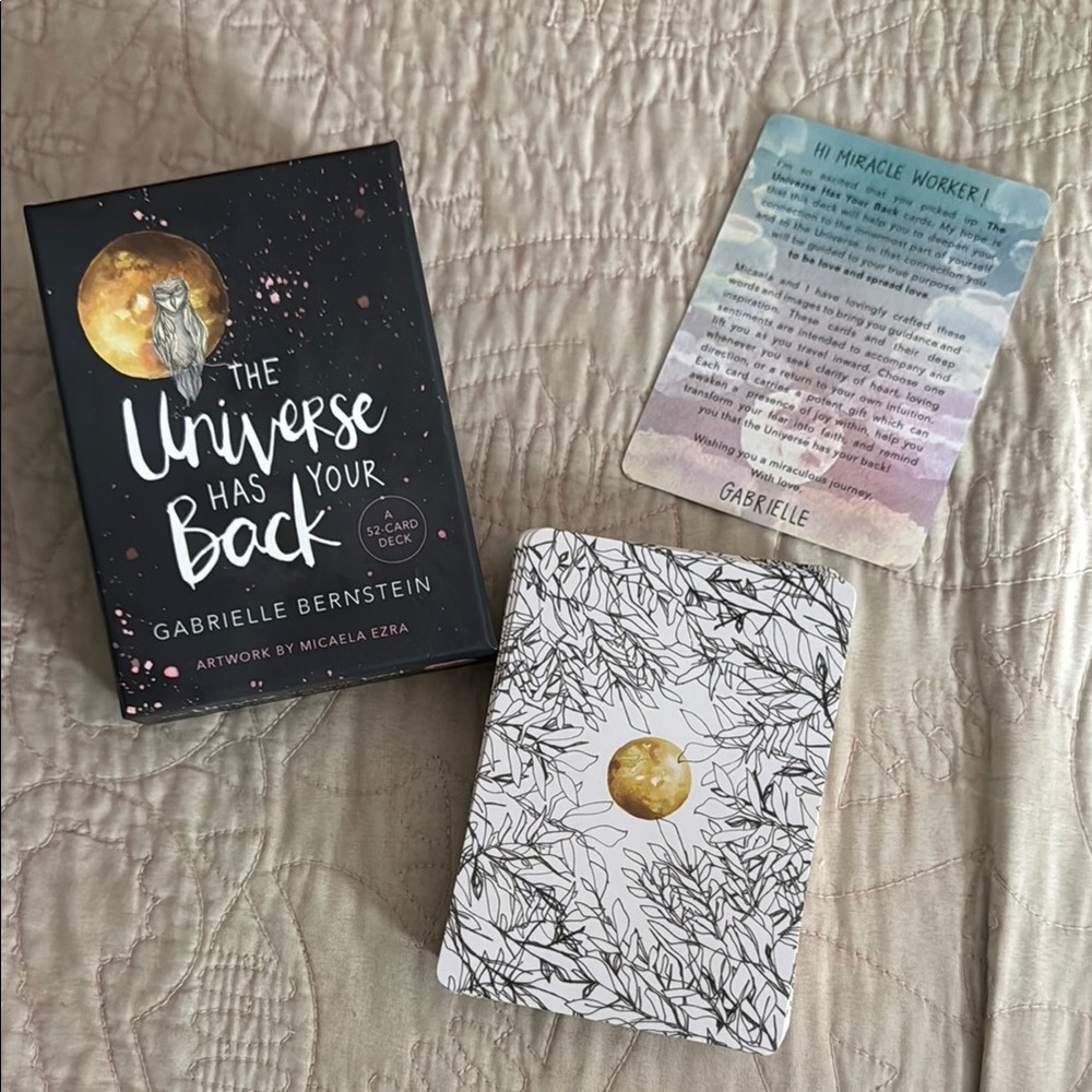 The Universe Has Your Back Card Deck by Gabrielle Bernstein